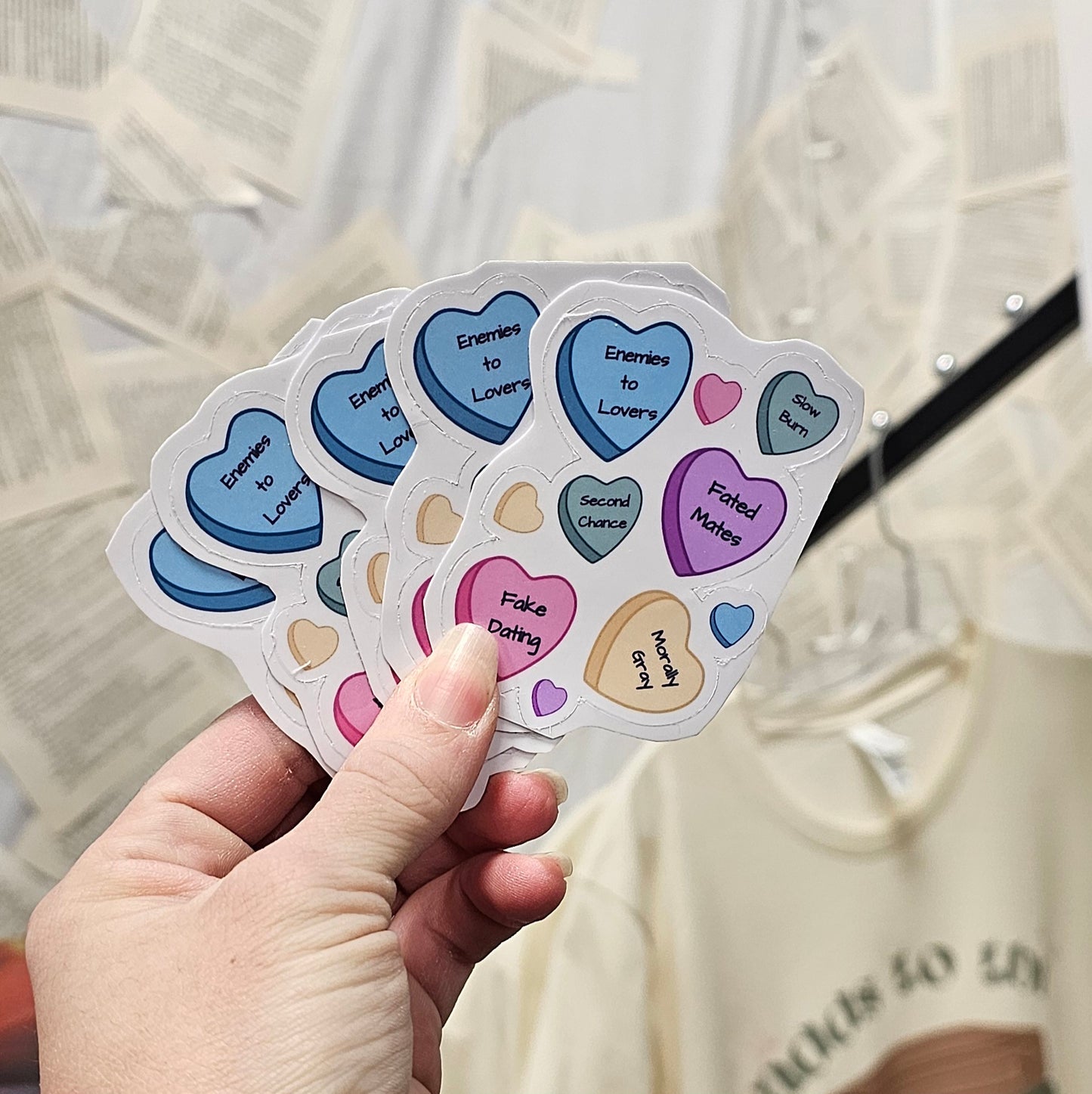 Trope Hearts Sticker