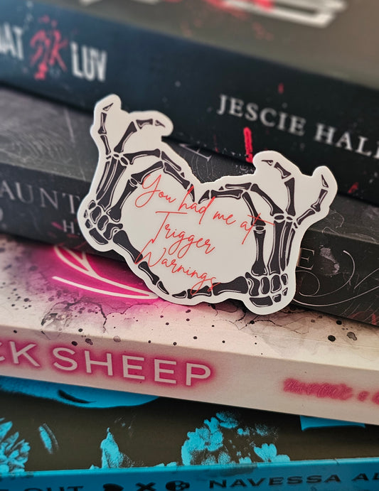 Trigger Warning Sticker